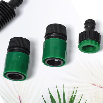 Water Hose Connector Set with Tap Nozzle & Hose Lock