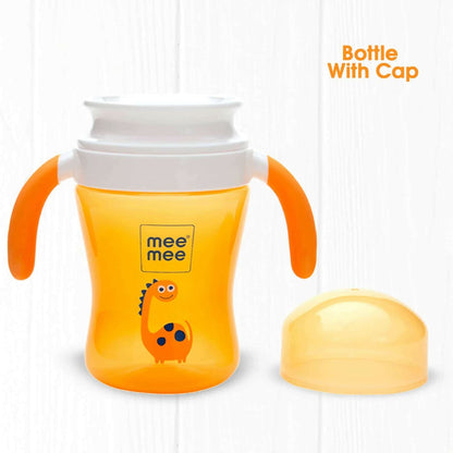 Mee Mee Easy Grip 360 Trainer Sipper Cup (Orange, 240 Ml)