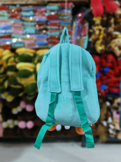 Soft Plush Fabric Elephant School Bag for toddlers