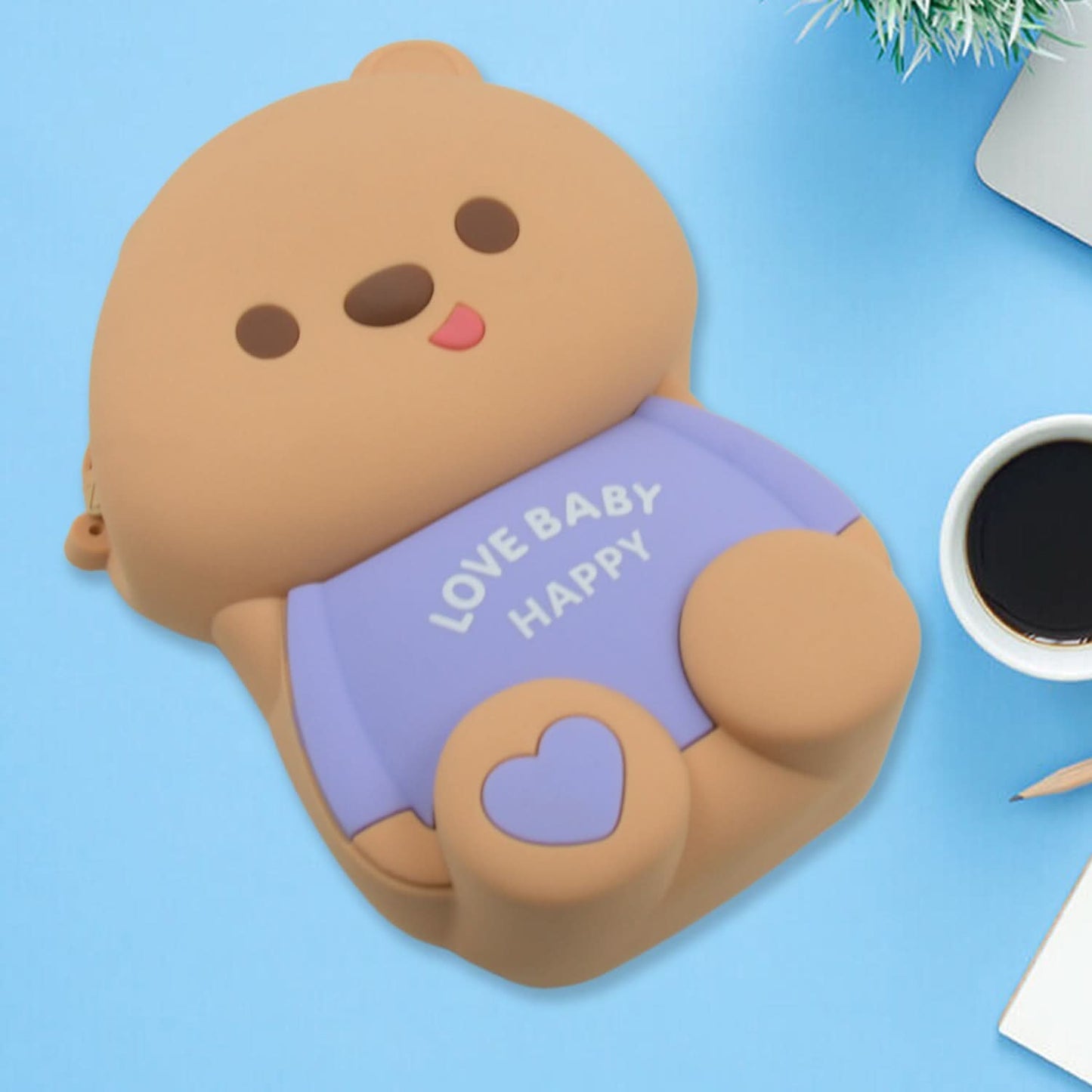 Mini Silicone Cartoon Girls Backpack – Cute Shoulder Bag & Purse (1 Pc)