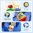 Kidology Car Race Tracks Toy | Car Adventure Toy for 0-3 Years, Boys, Girls & Kids | Playset City Rescue Activity for Toddlers | Pre Educational Learning Puzzle Gift for Babies (4 Car Included)