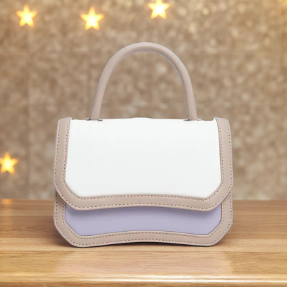 Curve-Edge Mini Satchel