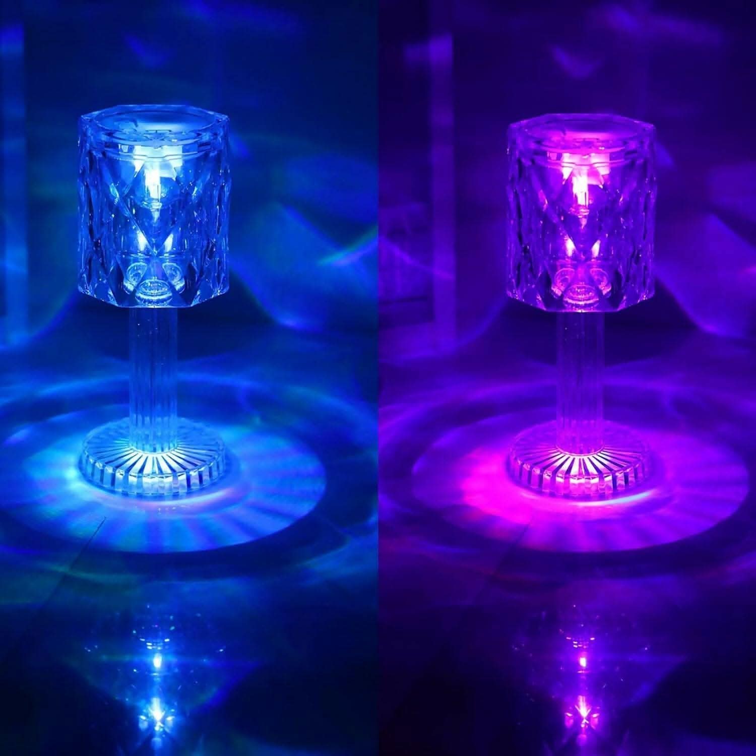 LED Crystal Table Lamp - HalfPe