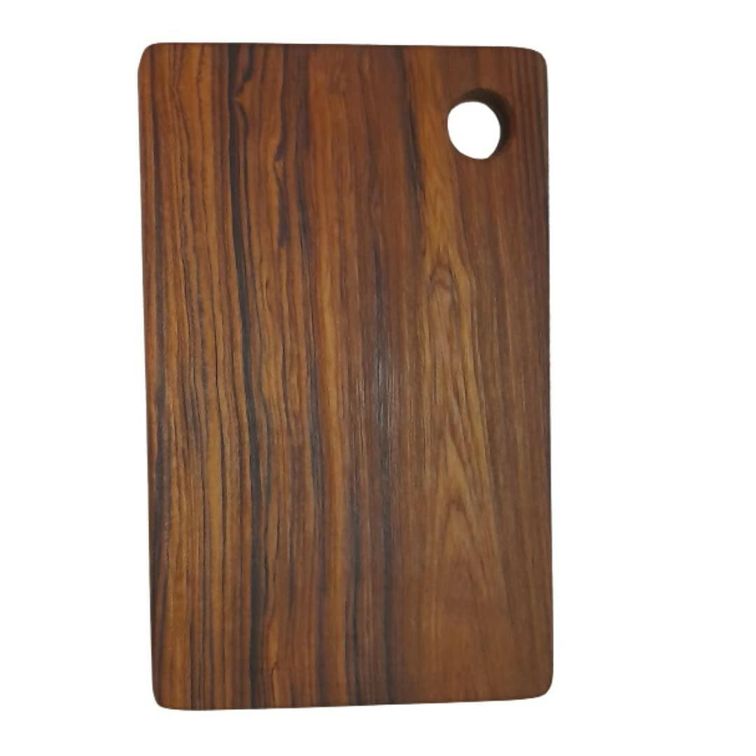 Rose Wood Chopping Board Rectangle ( Single Block) - HalfPe