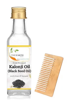 The Earth Trading 100% Pure & Natural Black Seed Oil (Kalonji Oil) - 100 ml