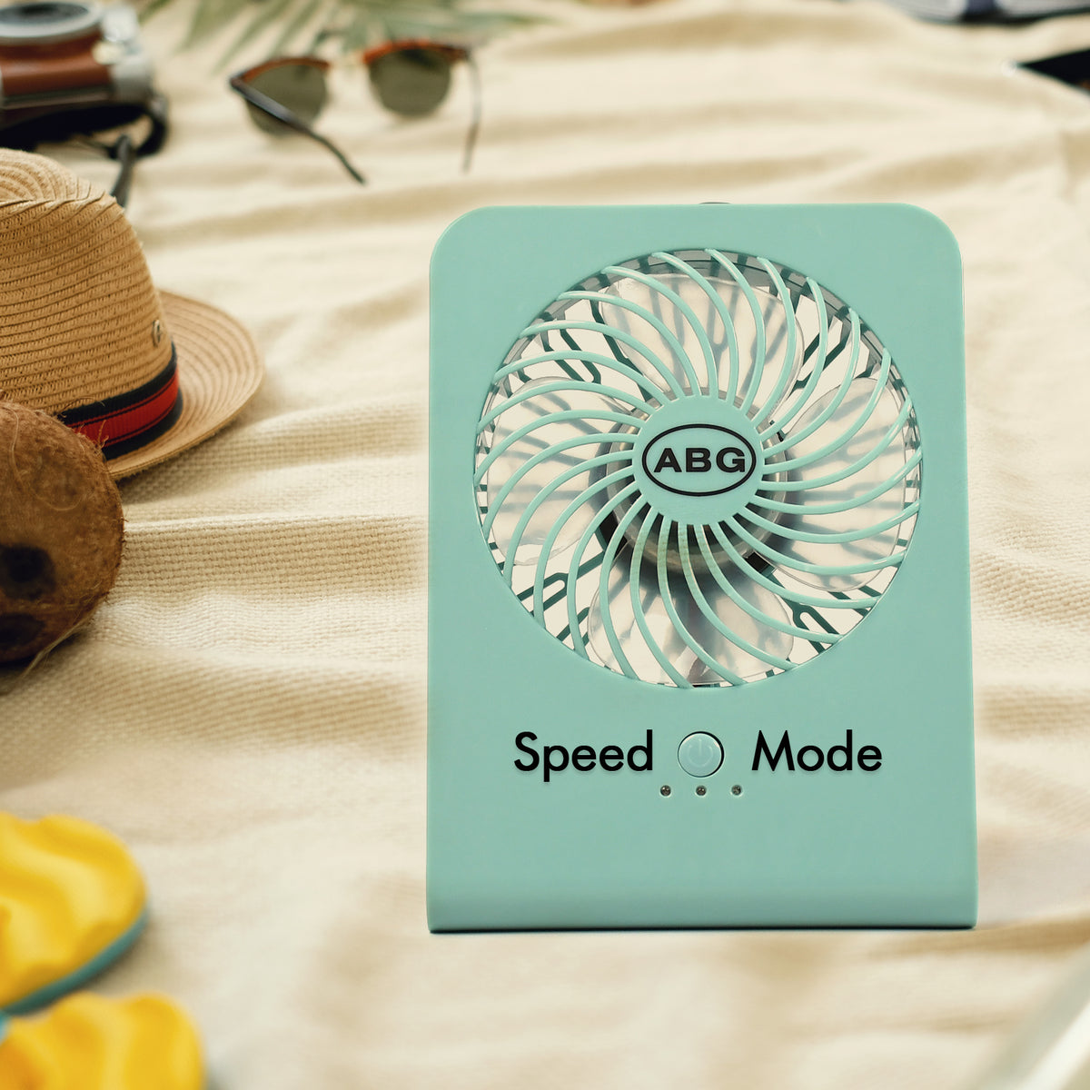 Portable Desk Fan Big Table Fan 3 Step Speed Setting Fan Personal Desk Fan Suitable For Office  School  Home Use (Battery Not Include)