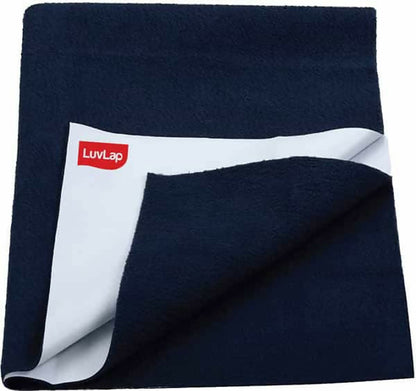 LUVLAP INSTADRY EXTRA ABSORBENT DRY SHEET/BED PROTECTOR SKY BLUEN 0M MEDIUM (70X100CM)