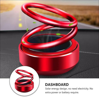 Solar Rotating Car Dashboard Decoration Vehicle Decor (with Random Aroma) - HalfPe