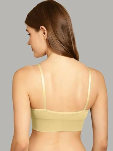 DaintyCLIQ "Easy Peasy" Women’s Sports Bra with Soft Molded Cups & Adjustable Straps (Pack of 1) DaintyCLiQ