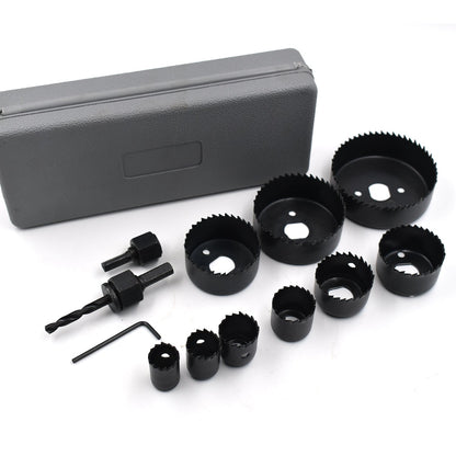 12 Pcs 19-64mm Hole Saw Kit