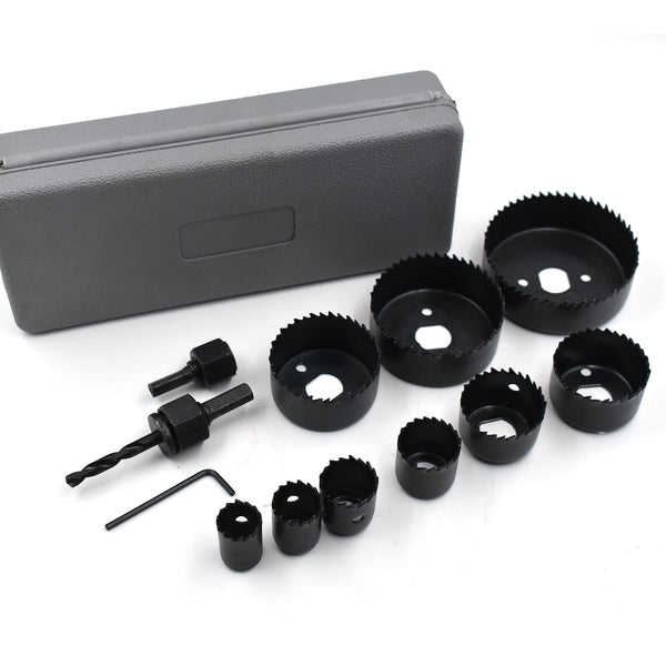12 Pcs 19-64mm Hole Saw Kit