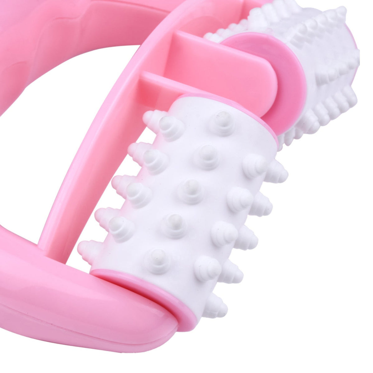 Manual Round Handle Plastic 2 Rollers Massage Roller Cellulite Roller For Legs Arms Back Muscle Pain Relief And Muscle Relaxation HP DD