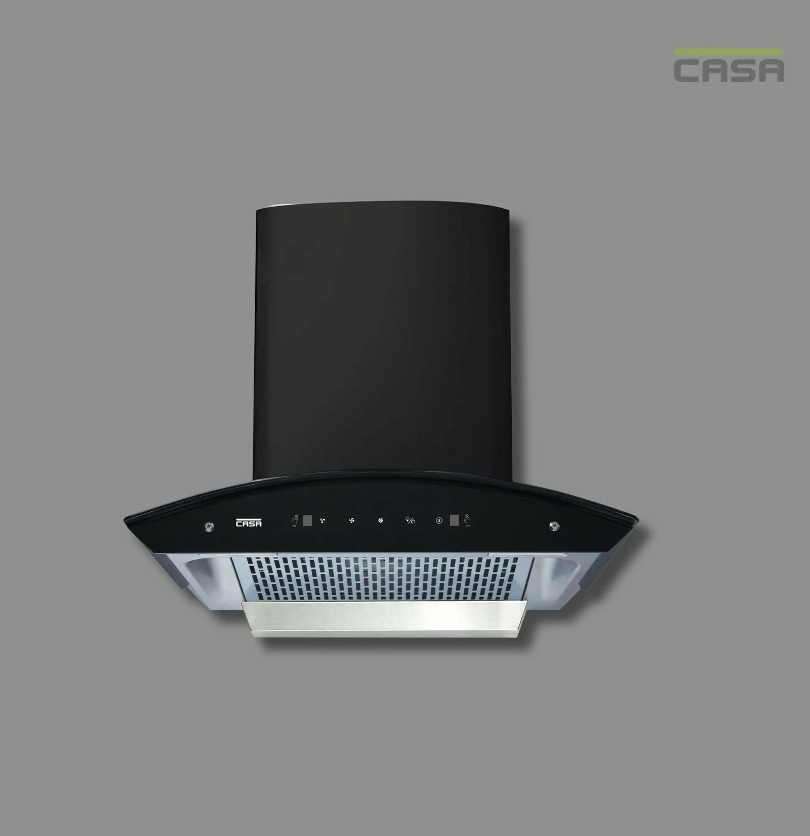 Casa Specifico 60cm Black Chimney CASA Home Appliances