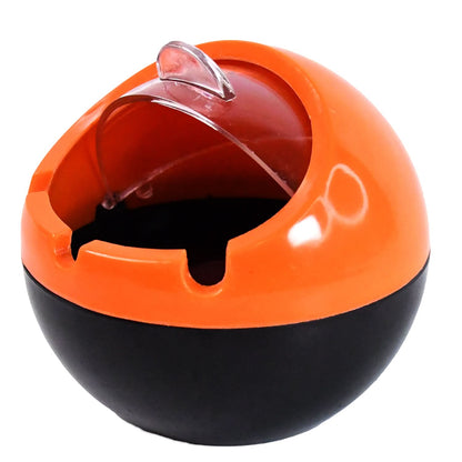 Windproof Ball Ashtray with Lid
