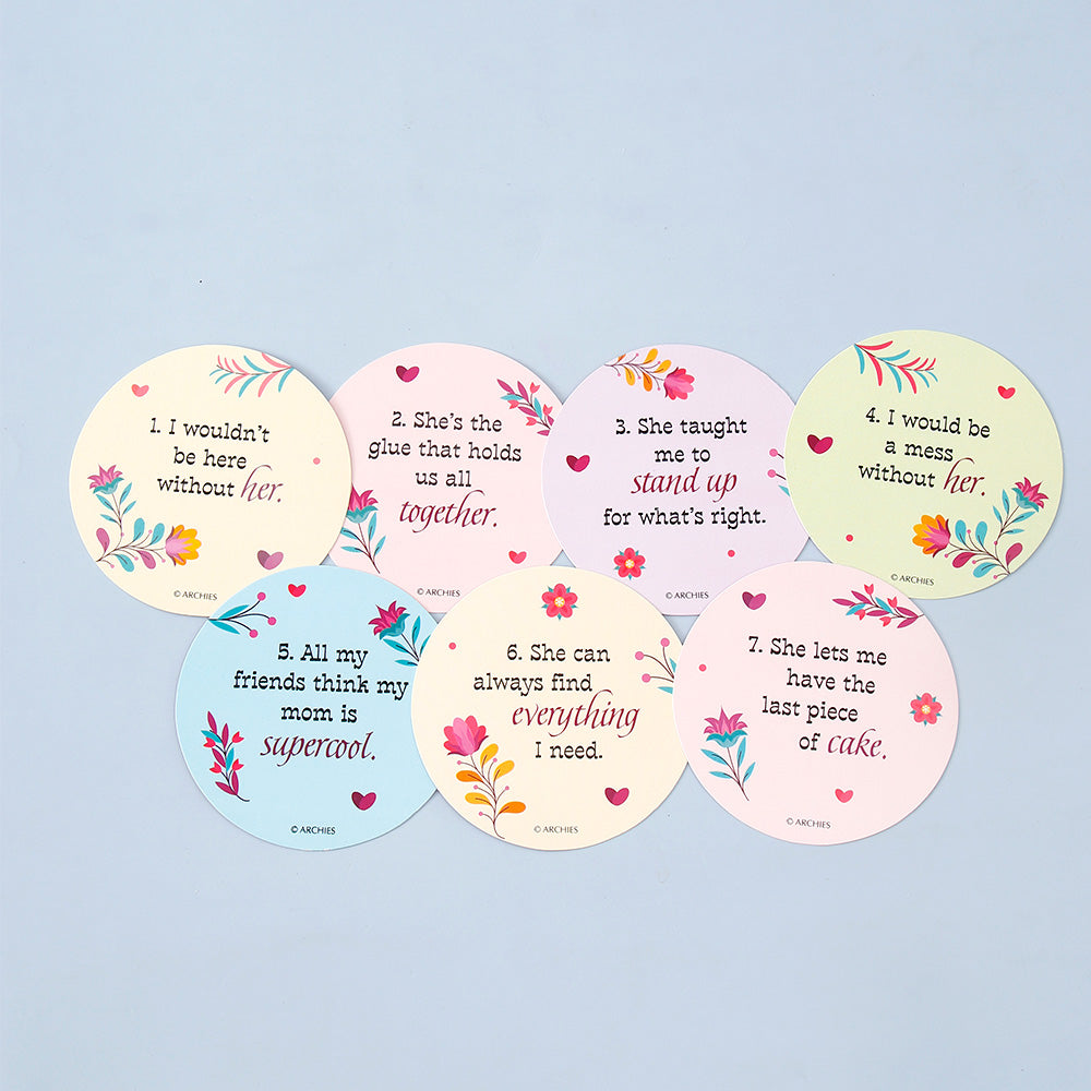 Archies 51 Reasons Why I Love My Mom Floral Tin Box