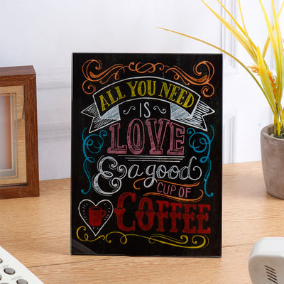 Archies All You Need is Love & a Good Cup of Coffee Wall Plaque