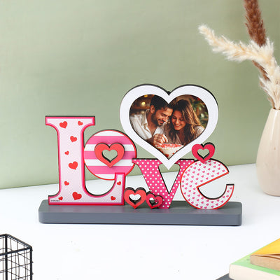 Archies Love Personalized Photo Frame Showpiece