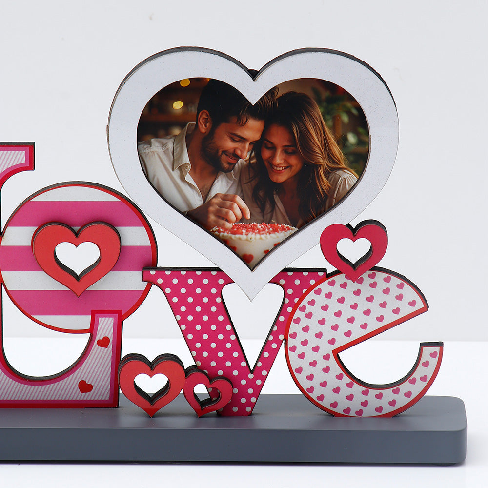 Archies Love Personalized Photo Frame Showpiece – View 3