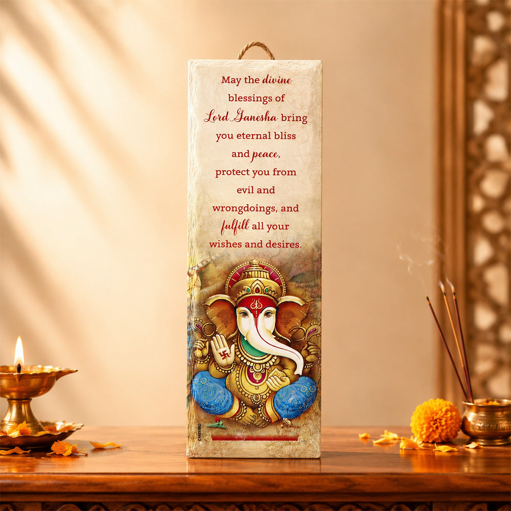 Archies 'Divine Blessings' Painted Tile