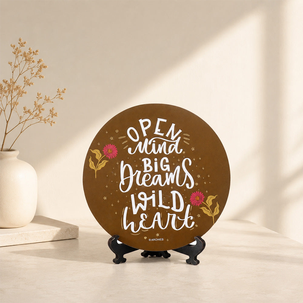Archies Inspirational Decorative Plate – Be the Best Version of You