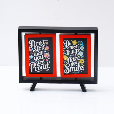 Archies Do More Things That Make You Smile Rotating Quote Frame – View 2