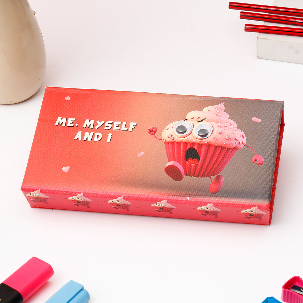 Archies Cartoon Cupcake Printed Rigid Gift Box