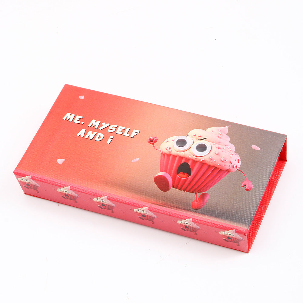 Archies Cartoon Cupcake Printed Rigid Gift Box – View 2