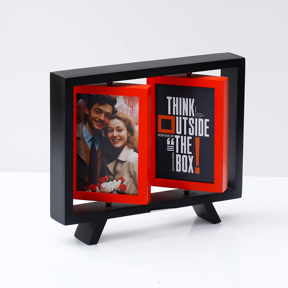 Archies Think Outside the Box Rotating Photo Frame – View 3
