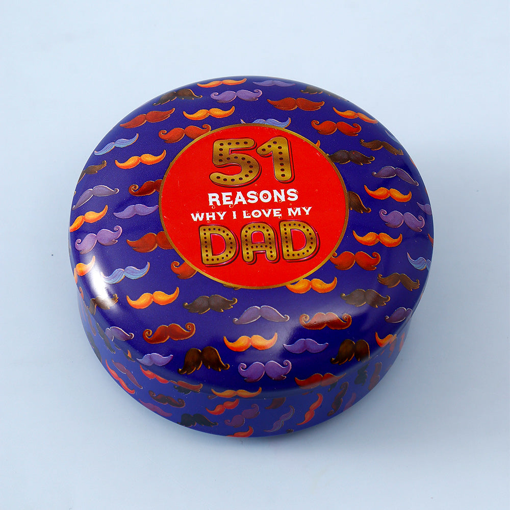 Archies 51 Reasons Why I Love My Dad Tin Box – View 2