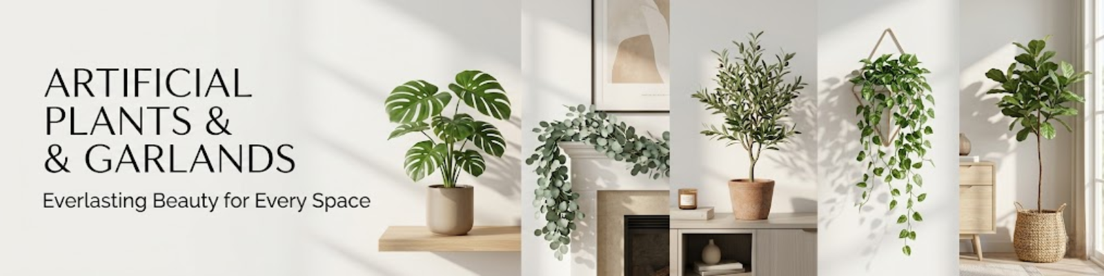 Artificial Plants and Garlands