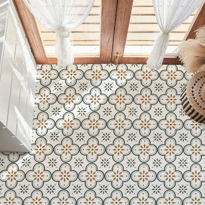 Peel & Stick Floor Tiles Waterproof 8x8 Inch, 10-Pack