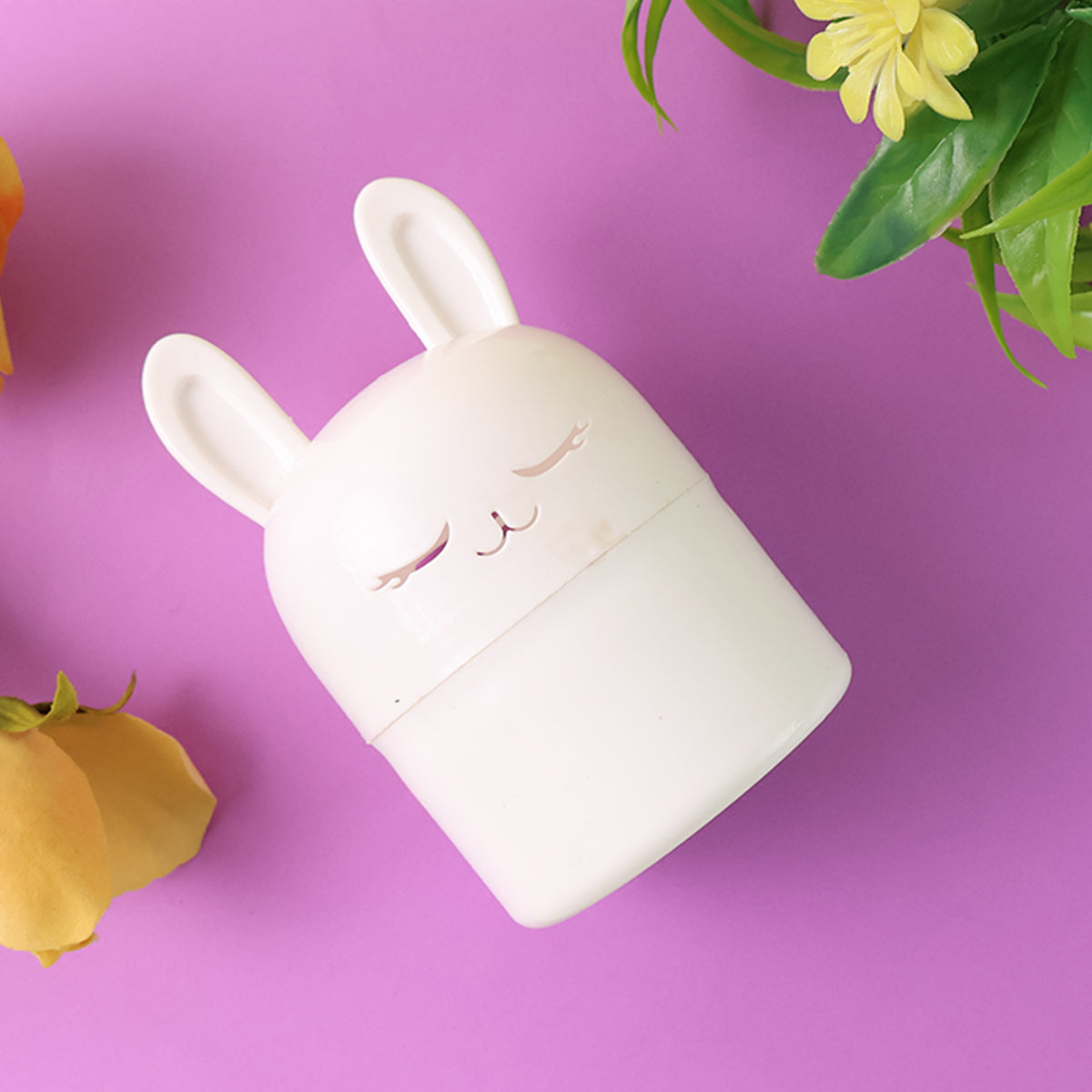 Adorable Bunny Multipurpose Kitchen Storage Box with Cute Desktop Organizer  (1 Pc)