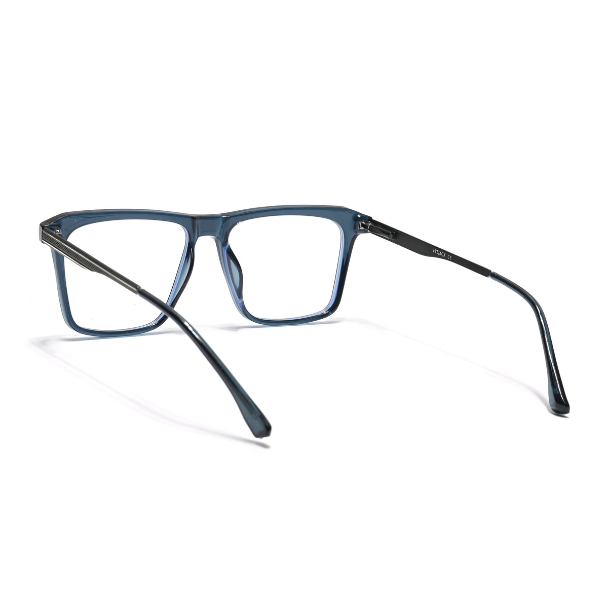 Eyejack Essentials Sea Green Square Eyeglasses for Men and Women - Style 1435 - view 4