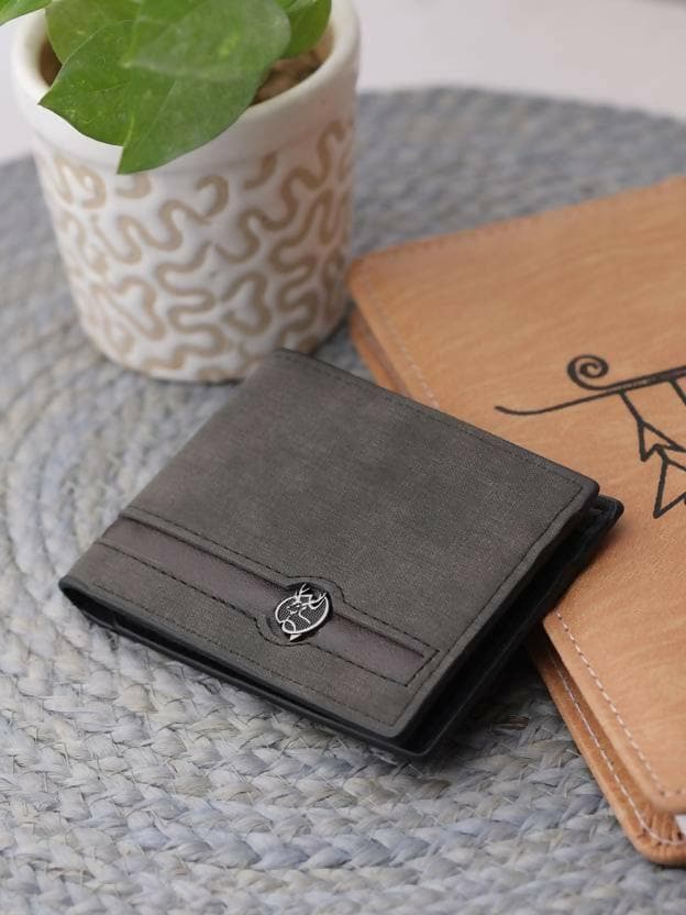 Formal Trendy Tan Genuine Leather Wallet (4 Card Slots) - HalfPe