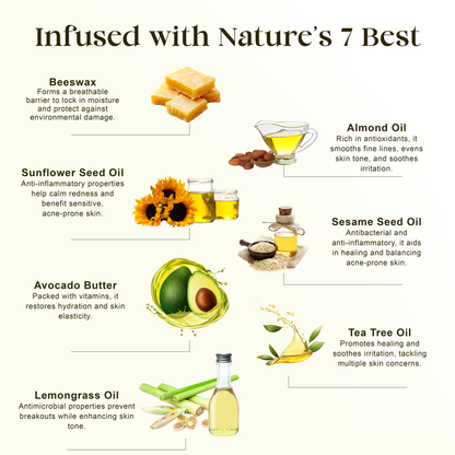 Melt & Pour Aromatherapy Body Oil Candle – Botanique (Tea Tree & Lemongrass) by Amantya Care Amantya Care