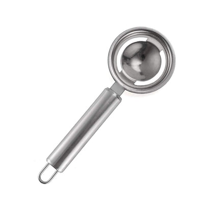 Kitchen Tools Egg Yolk White Separator Stainless Steel Egg White Separator Tools Eggs Yolk Filter Gadgets Kitchen Gadgets Separating Funnel Spoon Egg Divider Tools
