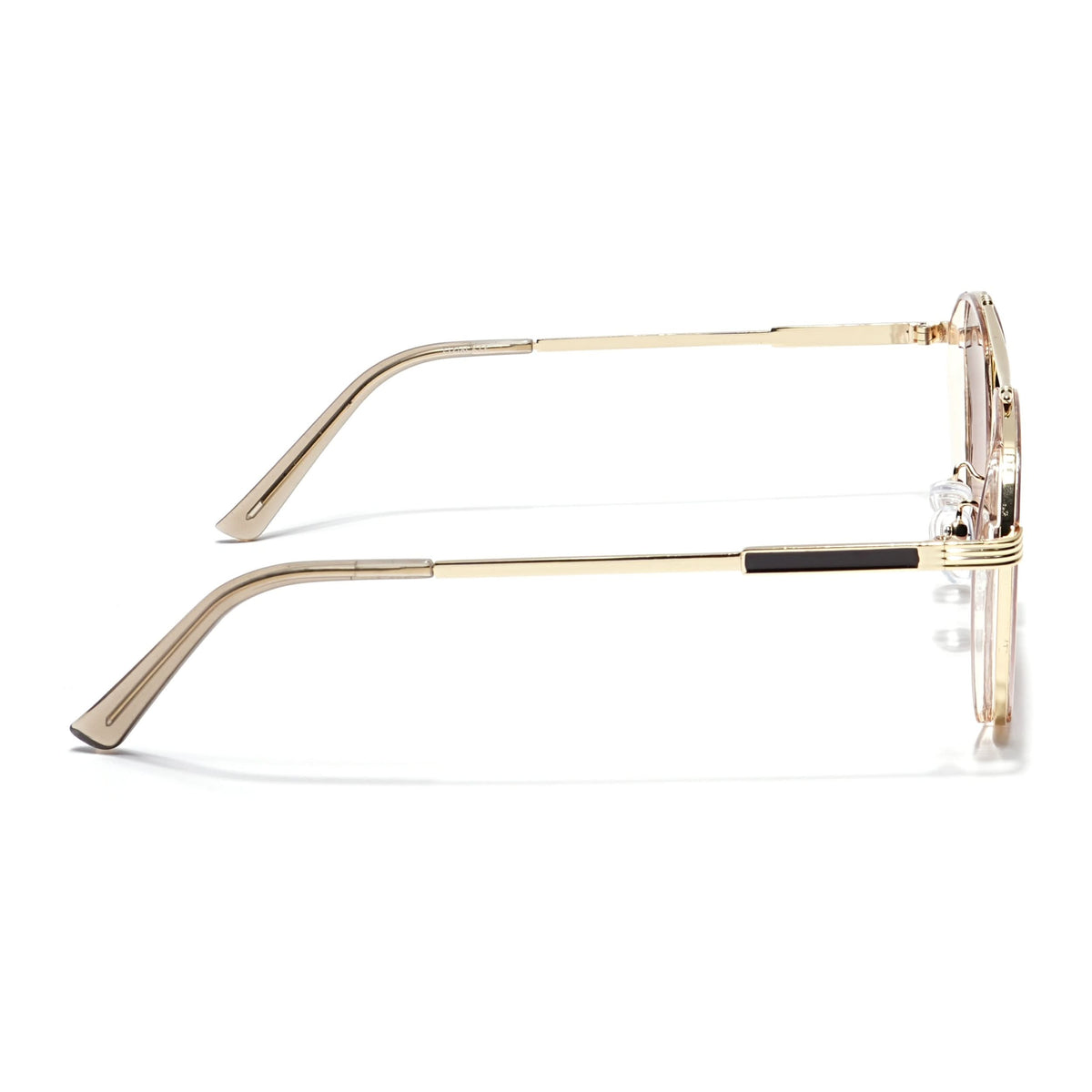 Eyejack Golden & Pink Square Sunglasses for Men and Women - view 7