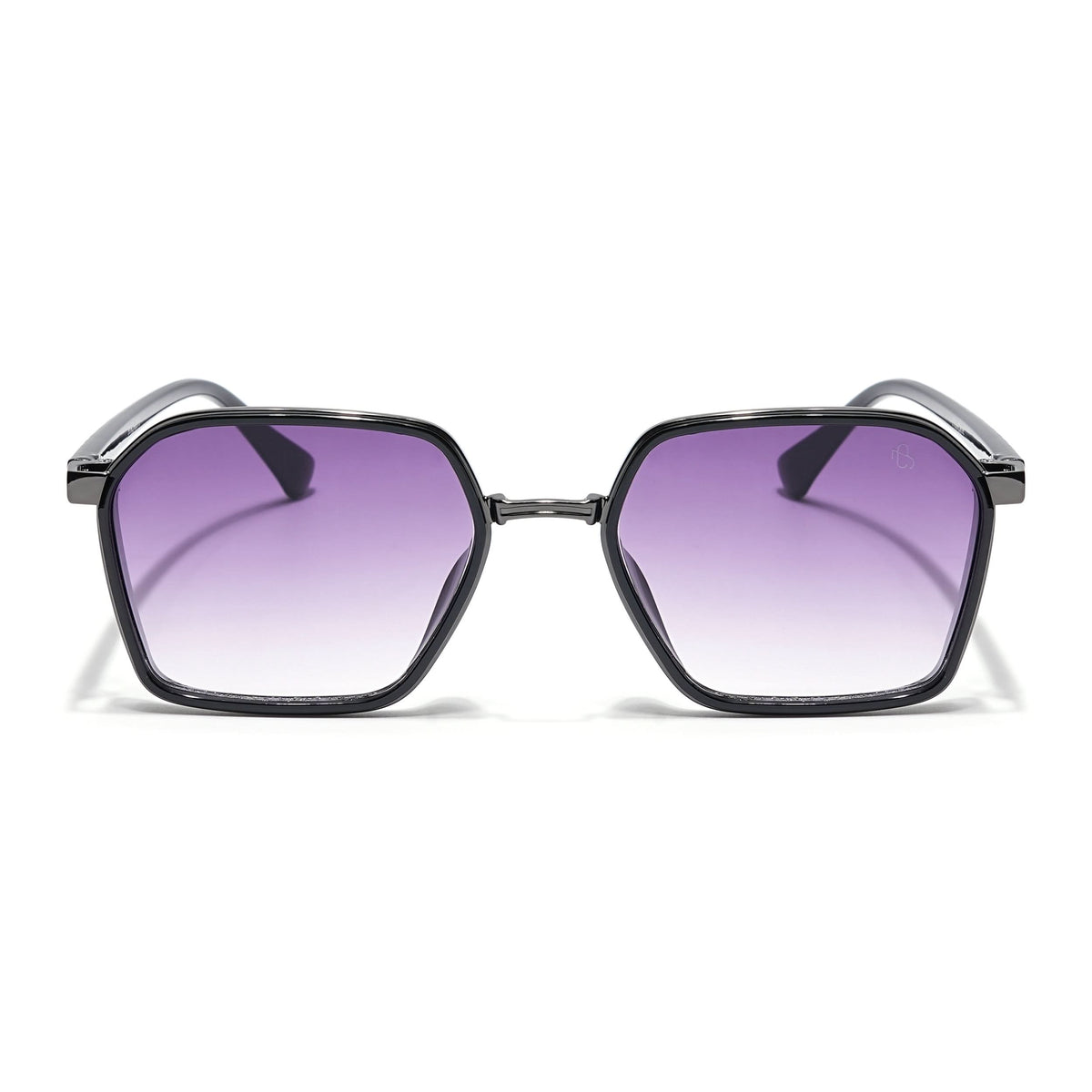 Eyejack Grey Square Sunglasses for Men and Women - Style L837 - view 4