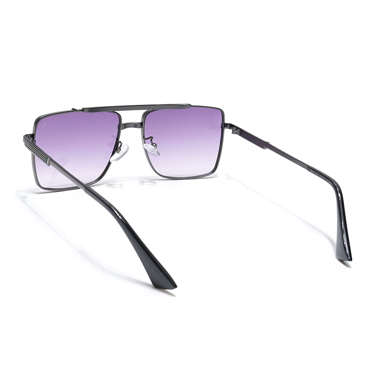 Eyejack Grey Square Sunglasses for Men and Women - Style L866 - view 6