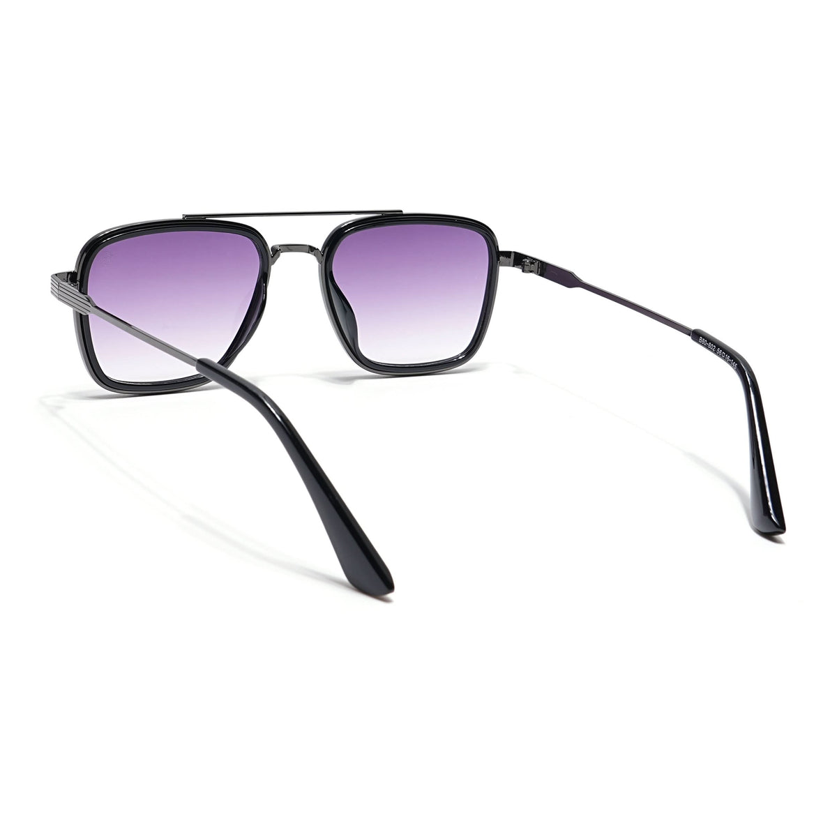 Eyejack Grey Square Sunglasses for Men and Women - Style L834 - view 6