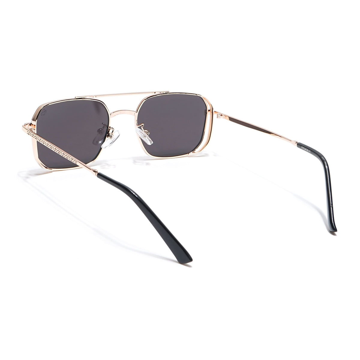 Eyejack Golden Square Sunglasses for Men and Women - view 6