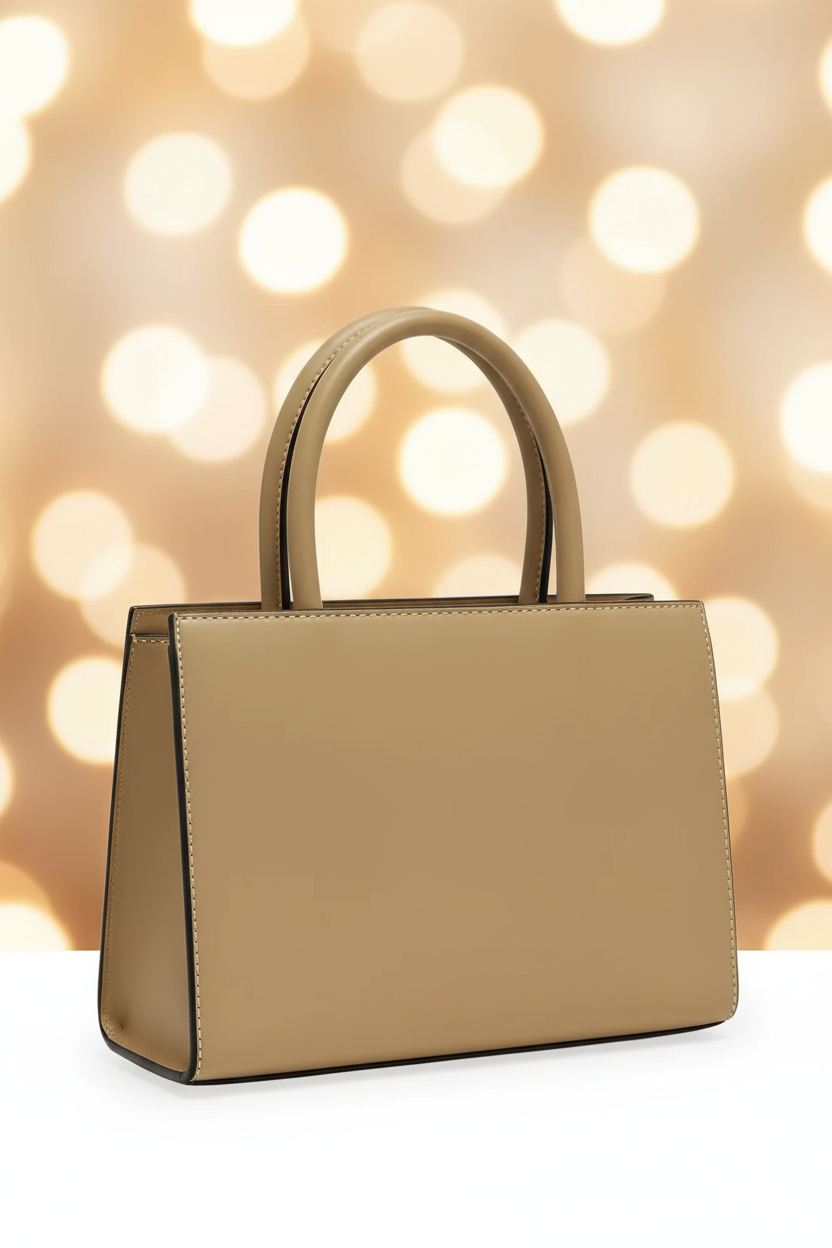 Elegant Striped Flap Top Handle Handbag RAYORA ENTERPRISE