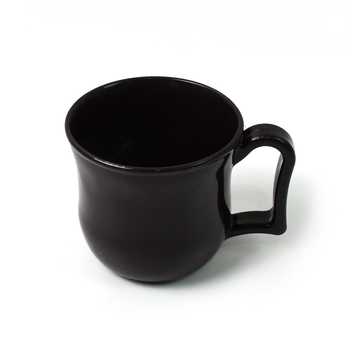 Premium Plastic Coffee  Tea Cups  Mug With Handle (1 Pc  With Color Box  Black) HP DD
