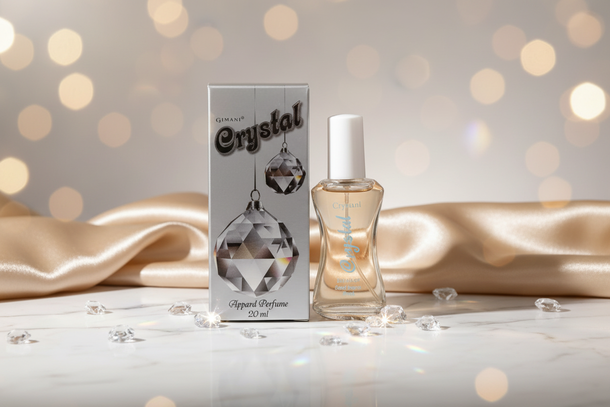 Gimani Crystal Perfume each of 20 ml (pack of 6, 120ml) Gimanifragrances