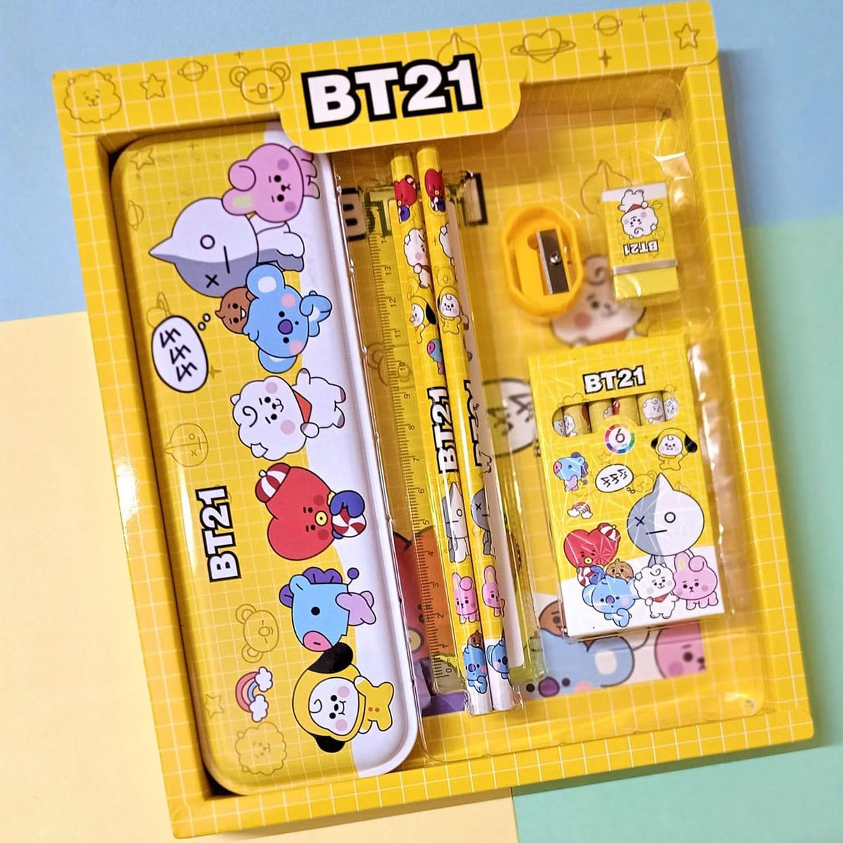 12-Piece School Supply Set – Complete Stationery Kit for Students & Kids HP DD