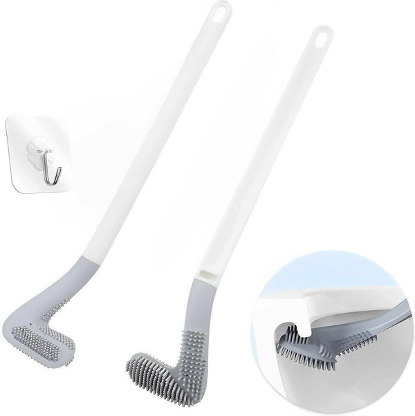 Silicone Golf Shaped Toilet Brush Golf Head Cleaner Flexible Deep Clea