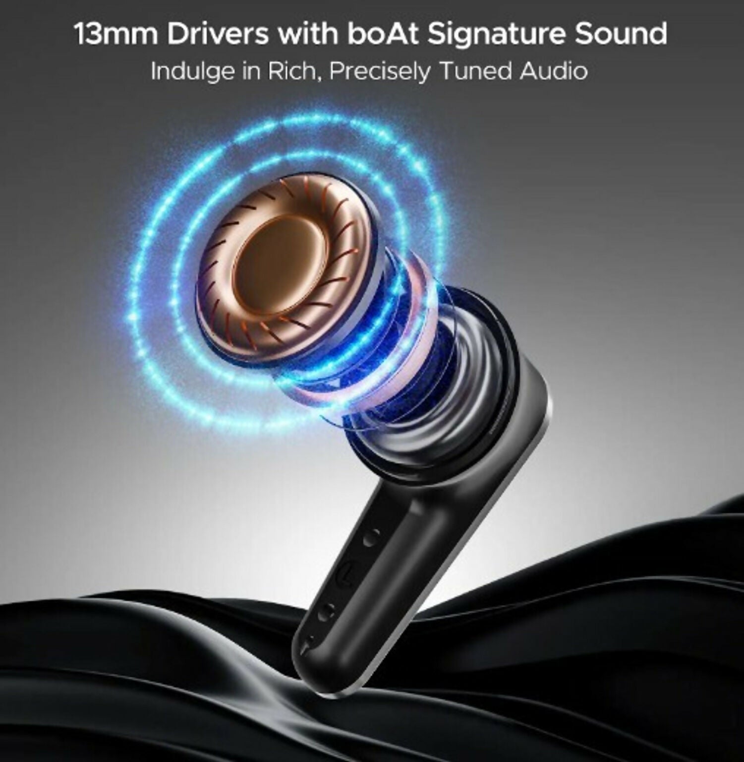 boAt Airdopes 280 ANC True Wireless Earbuds with 32dB ANC, 60 Hours Playback, Quad Mics ENx™, 13mm Drivers & Bluetooth v5.3 (Active Black)