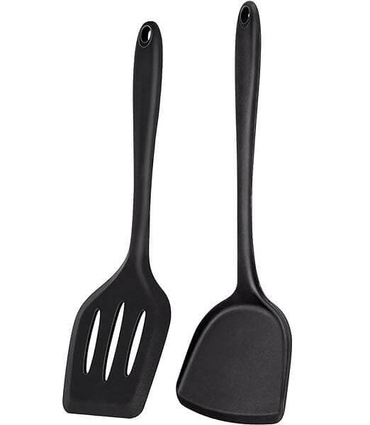 P-plus international kitchen utensils cookware spoon spatula (set of 2) - HalfPe