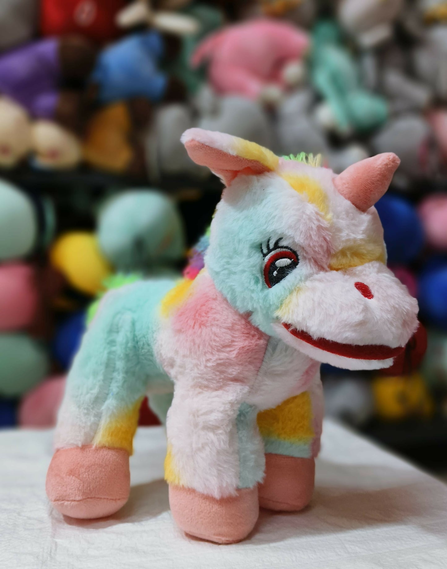 Soft Stuffed Unicorn toy With Plush Super Soft (Rainbow color)