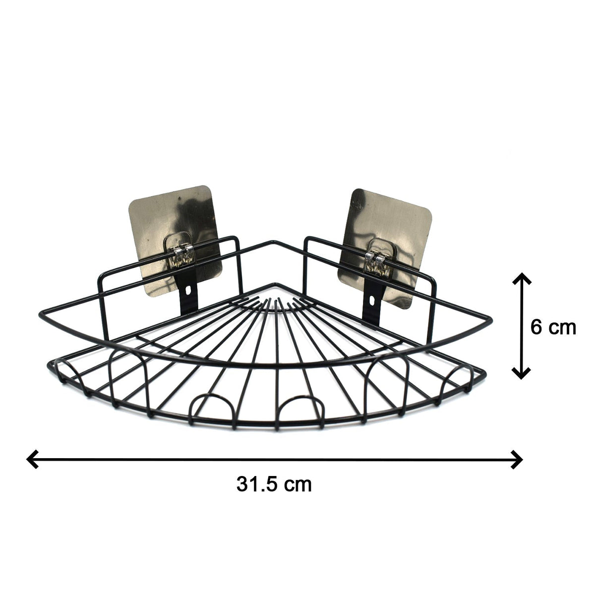 1 Pc Shower Caddy Corner For Holding And Storing Various Household Stuffs And Items Etc.